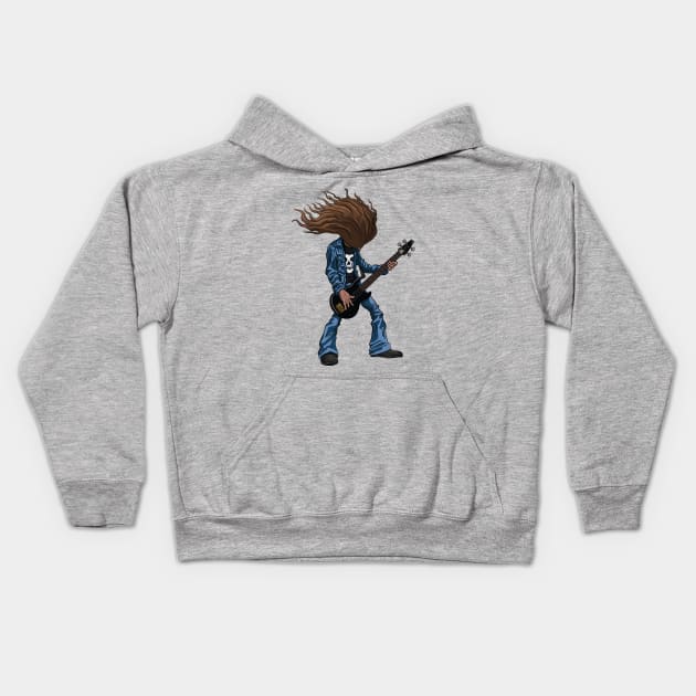 Cliff Burton Kids Hoodie by Tameink